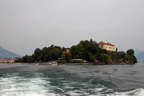 Deixando Isola Madre no Lago Maggiore — Fotografia de Stock
