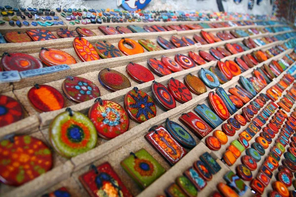 Colgante típico de joyería hecha a mano en Portugal — Foto de Stock