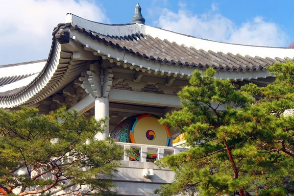 Trumman i pagoden i Seoul — Stockfoto