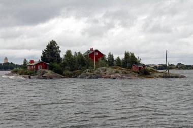 Helsinki körfezindeki Finlandiya adaları