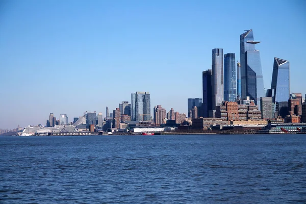 Blick Auf Die Skyline Von Manhattan Aus New Jersey — Stockfoto