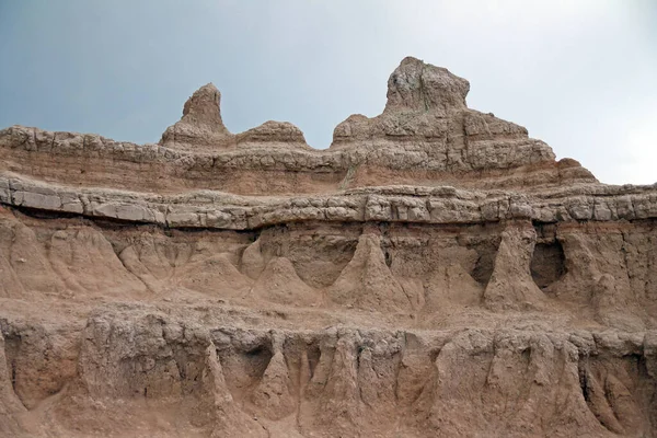 Blick Auf Den Badlands National Park South Dakota — Stockfoto