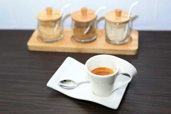 에스프레소, 커피 한잔 — 스톡 사진