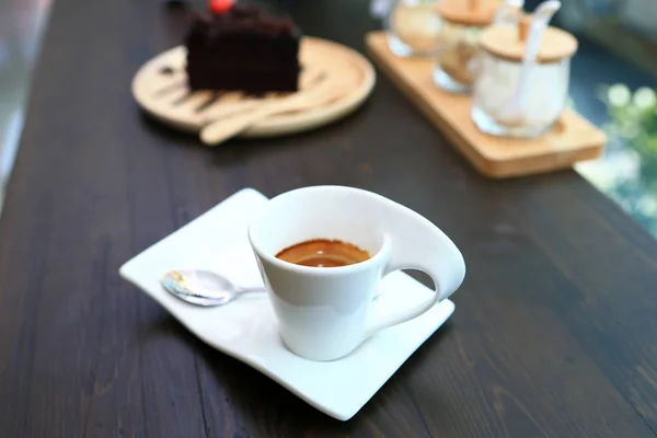 Espresso, kopp kaffe — Stockfoto