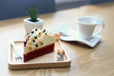 frambuazlı pasta, tatlı