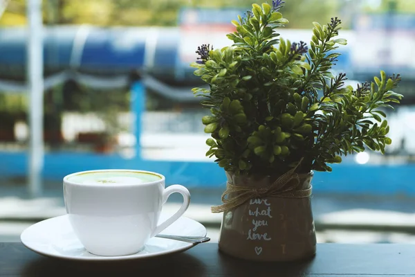 Green tea matcha. — Stock Photo, Image