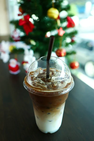 Café con leche de hielo —  Fotos de Stock