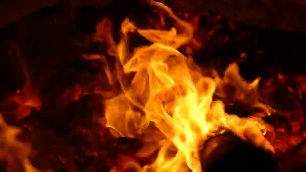 Flamme Feu Fermer — Video