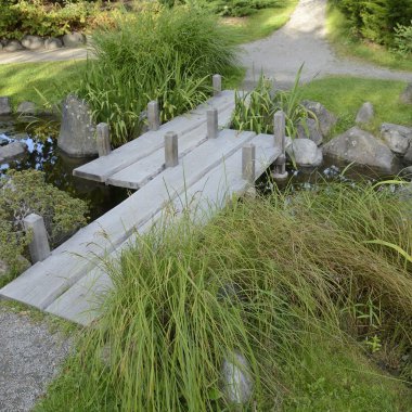 Yaz aylarında Japon Bahçe