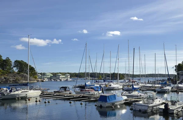 Hafen in nynashamn — Stockfoto