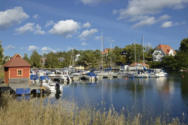 Harbor in Nynashamn — Stock Photo, Image