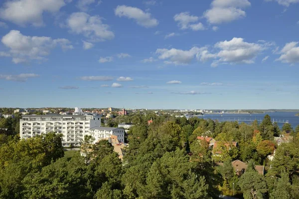 Hög vinkelvy — Stockfoto