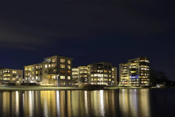 Edificios Modernos Tby Suecia — Foto de Stock