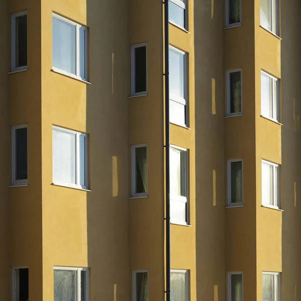 Closeup Modern Swedish Architecture — Stock Photo, Image