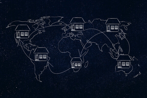 moving house across the world, expat life