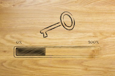 ilerleme çubuğu, Araçlar öne anahtar kelimeler ile anahtar