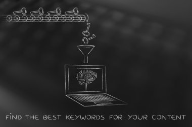 Elektronik beyin ve anahtar fabrika araçları öne anahtar kelimeler kullanan siteler