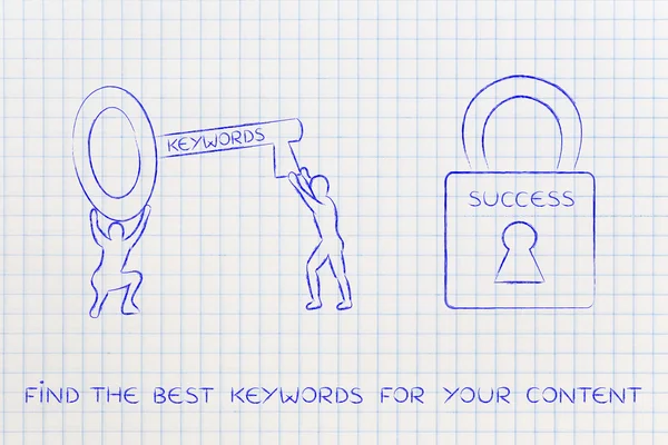 başarı, erkekler ile anahtar ve kilit kilidini açmak için anahtar kelimeler