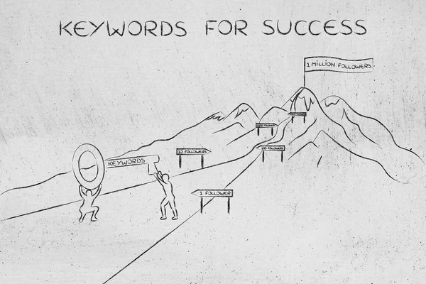 başarı, erkekler büyük anahtar tırmanma yolu ile ulaşmak için anahtar kelimeler