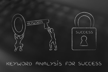 başarı, erkekler ile anahtar ve kilit kilidini açmak için anahtar kelimeler