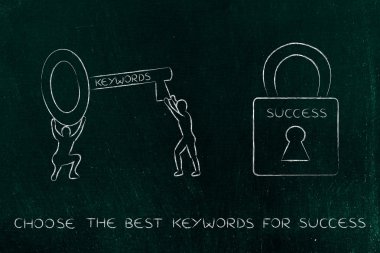 başarı, erkekler ile anahtar ve kilit kilidini açmak için anahtar kelimeler
