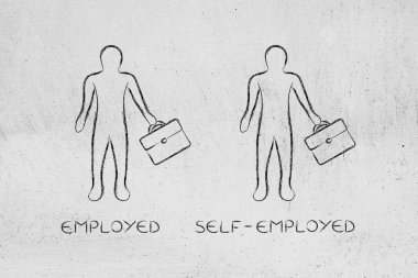 iş, meslek veya serbest meslek türleri