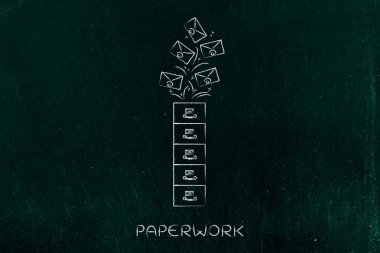 gidiyor musun, posta kutusu yönetimi e-postalar ile arşiv