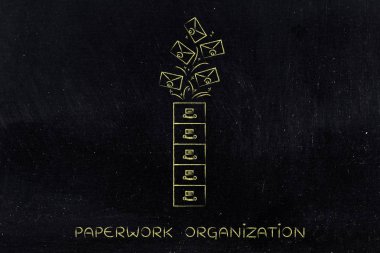 gidiyor musun, posta kutusu yönetimi e-postalar ile arşiv