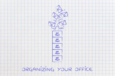 gidiyor musun, posta kutusu yönetimi e-postalar ile arşiv