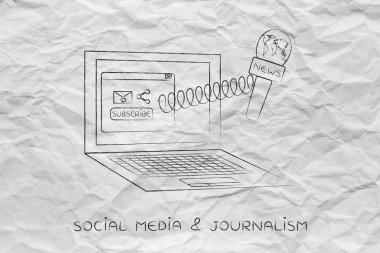 mikrofon dizüstü ekran simgeleri, crowdsourced paylaşımı ile dışarı