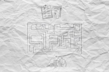 metaph kar elde etmek için yenilikçi iş fikirlerinden, Labirent