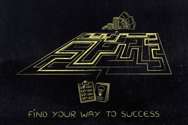 metaph kar elde etmek için yenilikçi iş fikirlerinden, Labirent