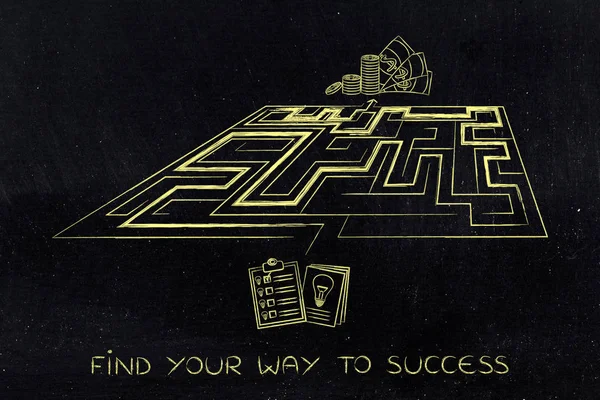 metaph kar elde etmek için yenilikçi iş fikirlerinden, Labirent