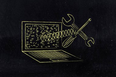 bilgisayarınıza laptop ekran dışında bahar anahtarı ile sabitleme