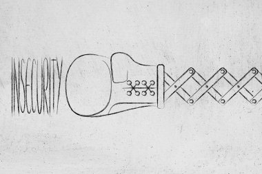 Boks eldiveni kelime güvensizlik isabet