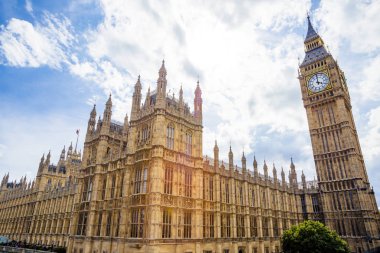 Westminser Sarayı Londra ve büyük olması görünümünü yaz