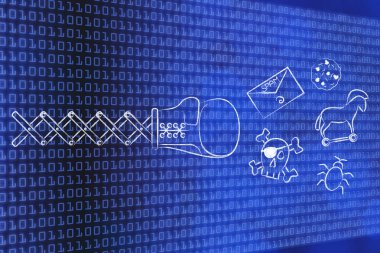  Boks eldiveni teknoloji tehditler Delme ile dizüstü bilgisayar