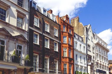 güzel binalar mimari bir s altında Londra şehir merkezinde
