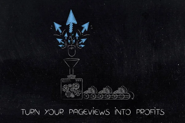 fare işaretçisini tıklama hayali fabrika para dönüştü 