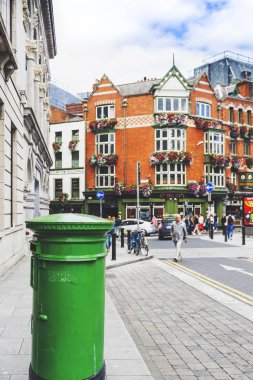 ayrıntı barlar ve sokakları 's Dublin şehir merkezinde