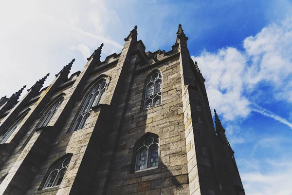 Detalhe arquitetônico do Castelo de Dublin na Irlanda — Fotografia de Stock