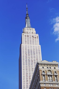Manhattan'daki Empire State binasının görünümü