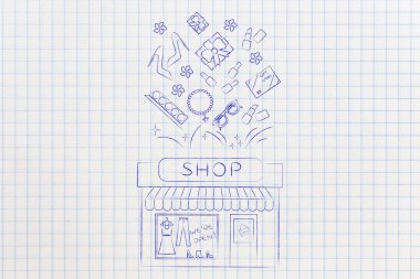 bol çıkan moda nesneleri depolamak