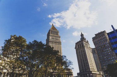 Mimarlık ve güzel binalar Manhattan Belediye Binası 