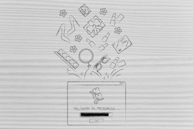 Teslimat devam eden ürünleri ile açılır