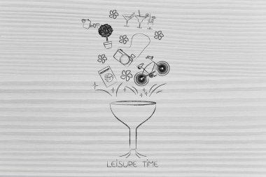 boş zaman zaman huni içine düşen nesnelerle hobi ile ilgili