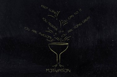 pozitif metinler toplama motivasyon huni 