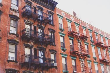 1 Avenue Manhattan'da binalarda detay