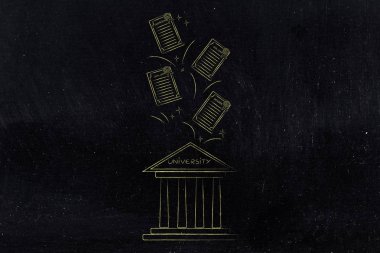 Bunun dışında uçan derece ile bina Üniversitesi