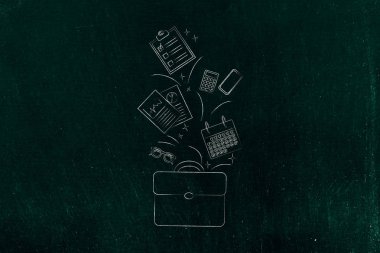 office ile ilgili maddeler dışarı uçan çanta